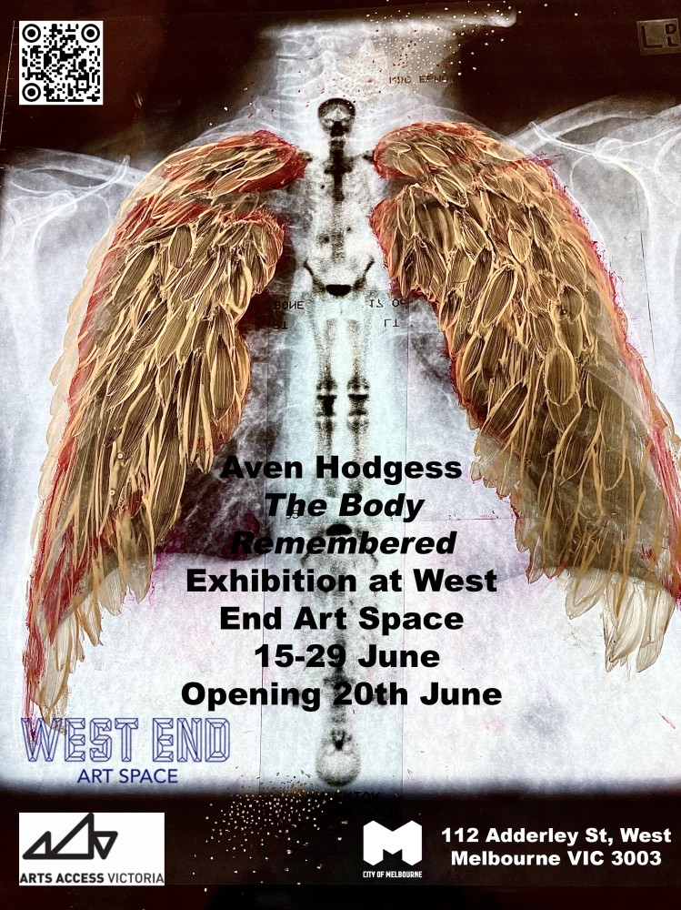 Self Portrait with Wings by Aven Hodgess
